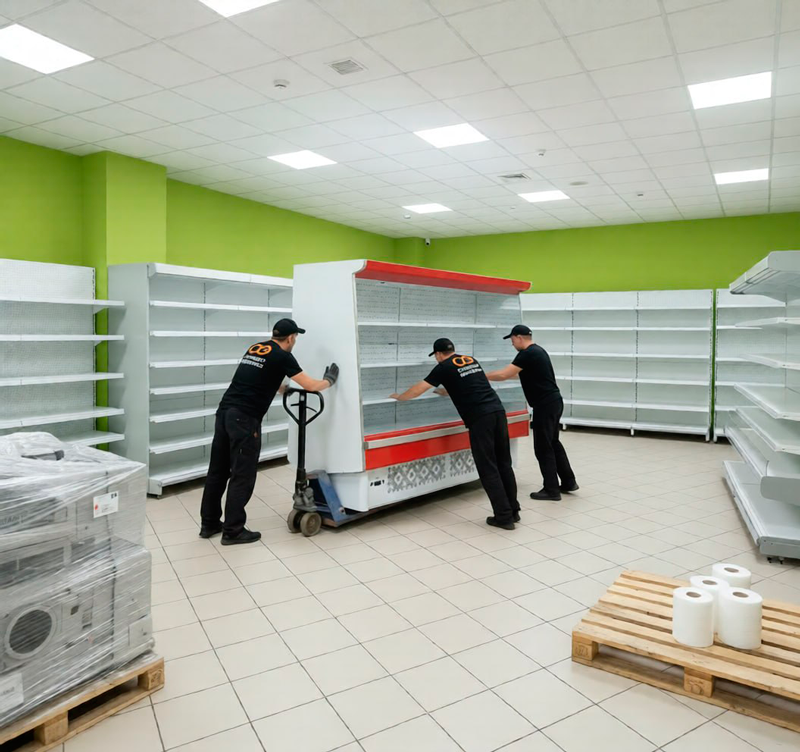 Переезд магазина в Советской Гавани